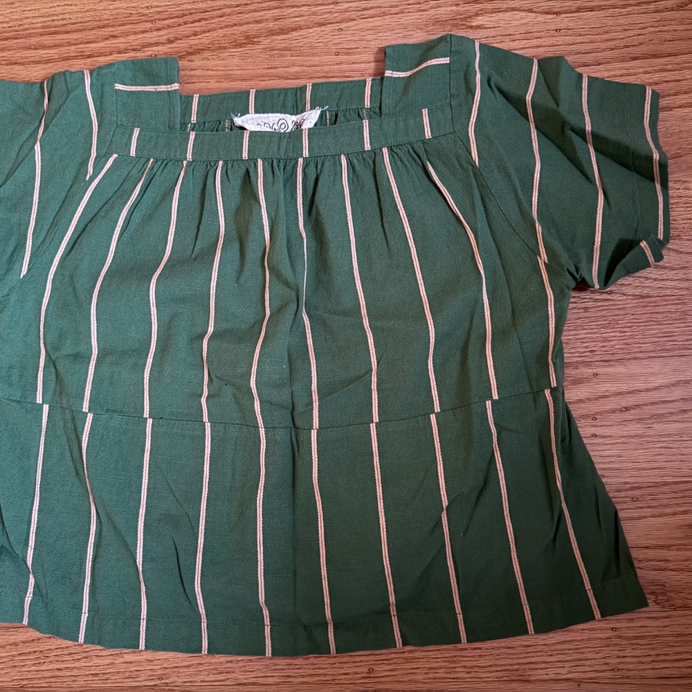 Ace & Jig top in Cactus textile, size Small